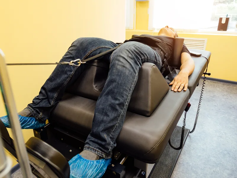Flexion-Distraction at Rise Family Chiropractic in Hudsonville