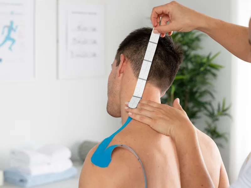Kinesio Taping at Rise Family Chiropractic in Hudsonville