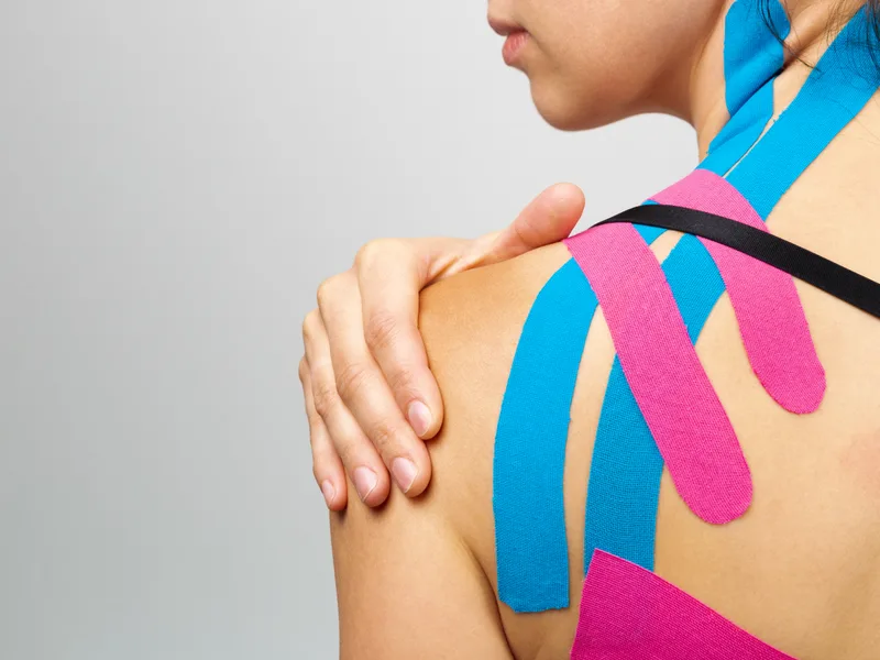 Kinesio Taping at Rise Family Chiropractic in Hudsonville