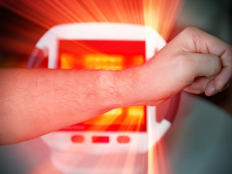Light Therapy at Rise Family Chiropractic in Hudsonville