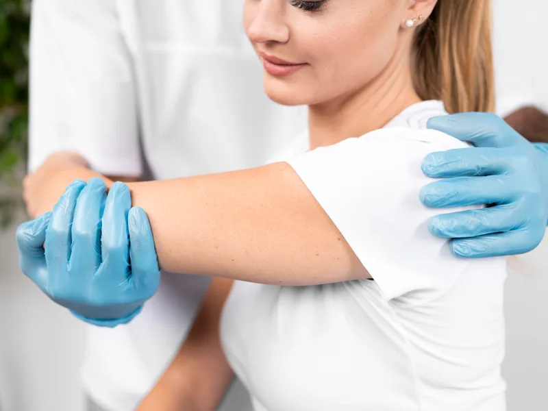 Chiropractic care for arm pain at Rise Family Chiropractic in Hudsonville
