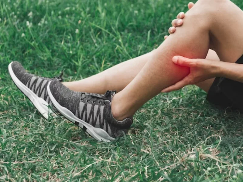 Rise Family Chiropractic treating leg pain in Hudsonville