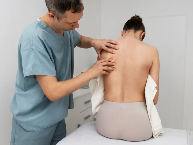 Chiropractic care for scoliosis at Rise Family Chiropractic in Hudsonville
