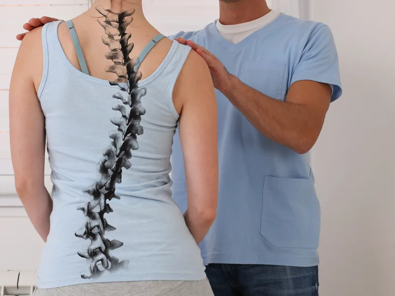 Rise Family Chiropractic treating scoliosis in Hudsonville