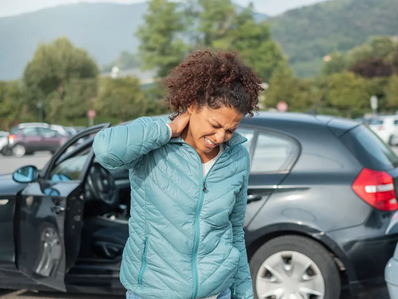 Rise Family Chiropractic treating whiplash in Hudsonville